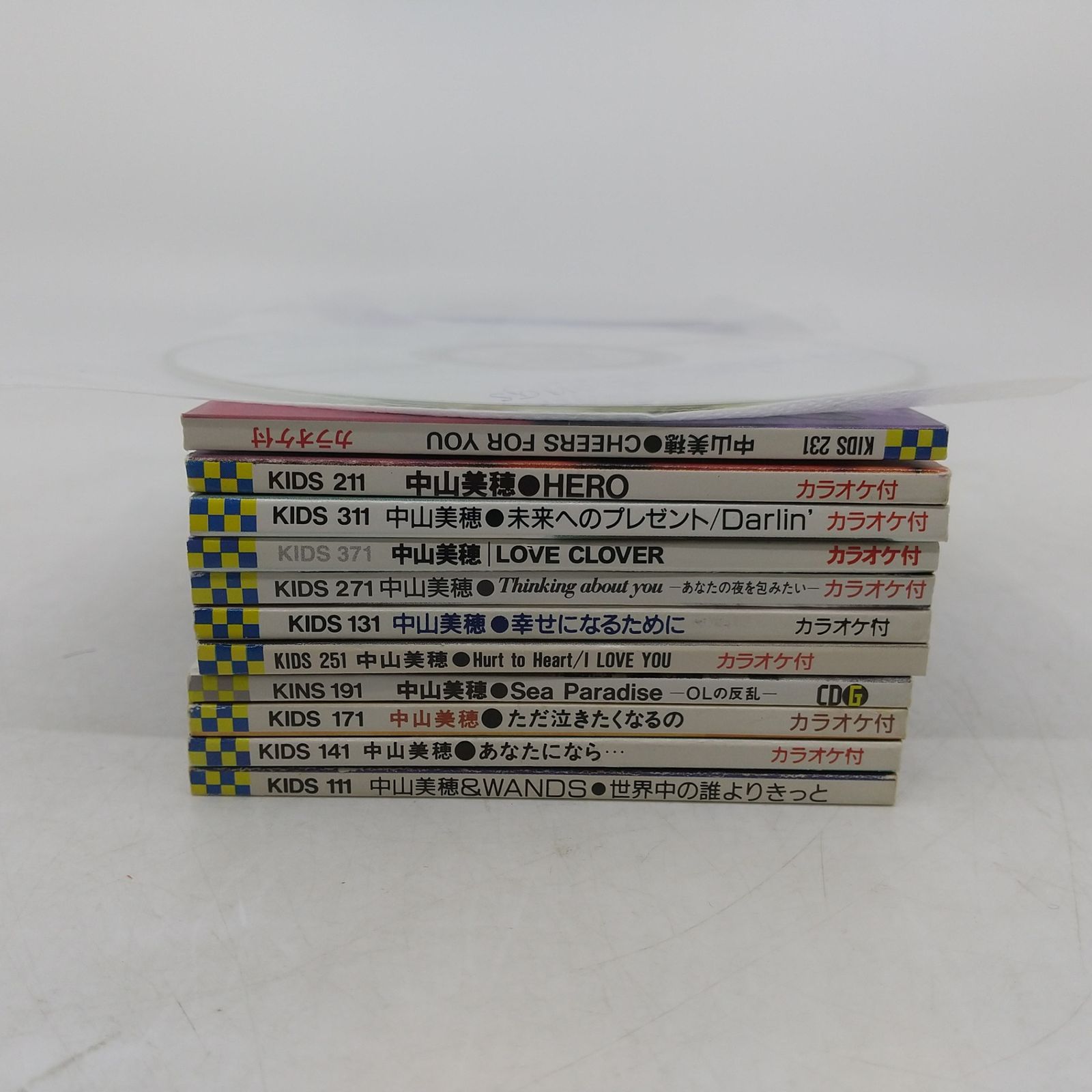まとめ売り】中山美穂 短冊CD＋CD 計12枚まとめ売り 紙ジャケット