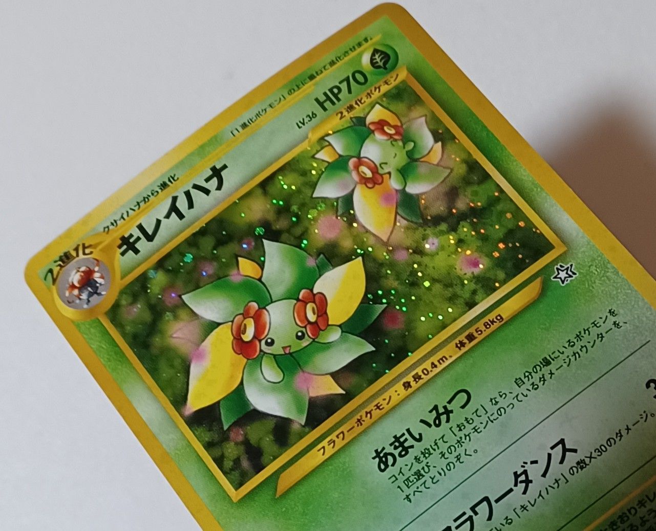 旧裏 No.182 ☆ キレイハナ LV.36 ／ ポケットモンスター ポケモン