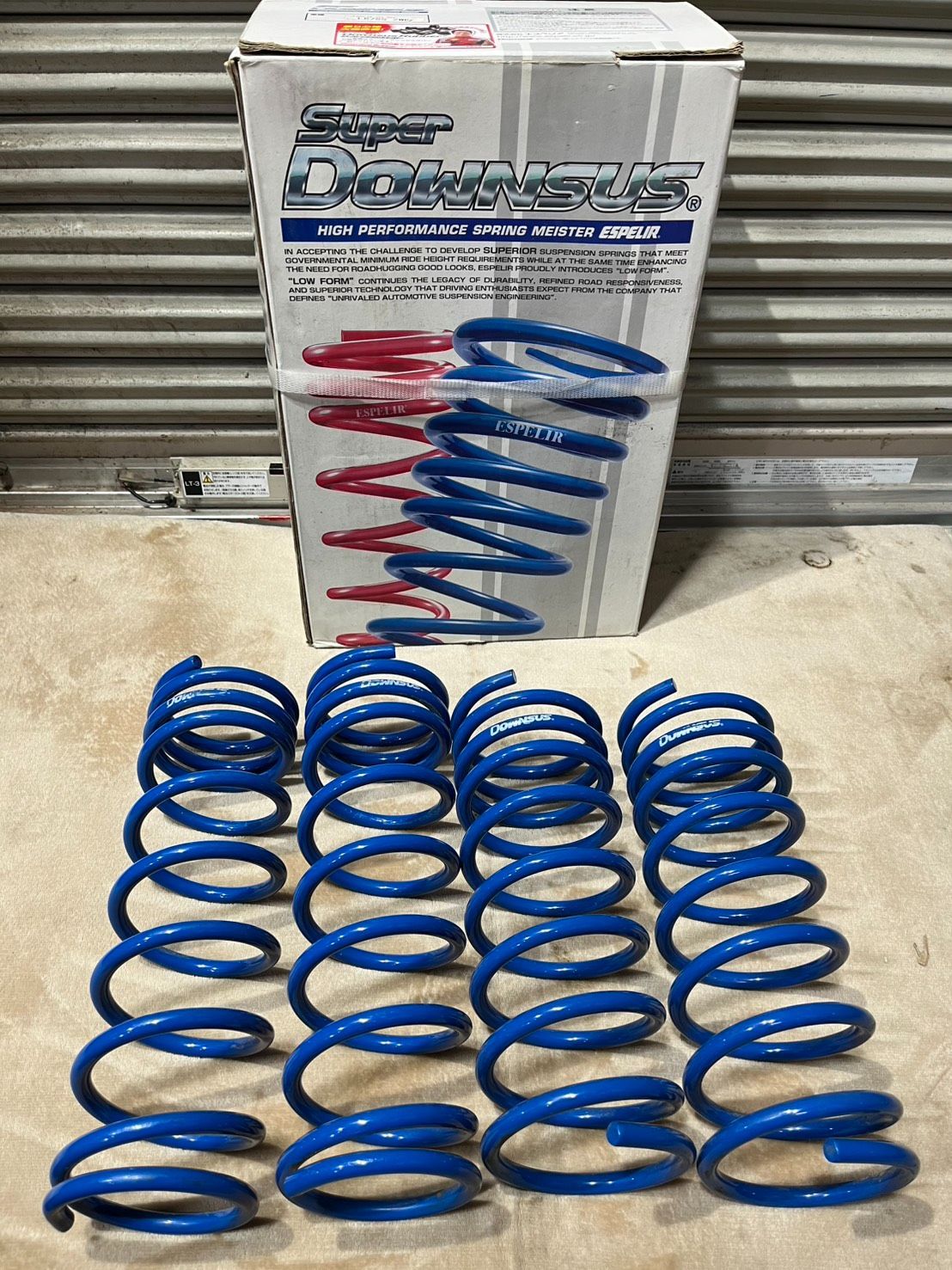 ○ エスペリア ミラココア L675S スーパーダウンサス ESD-883 ESPELIR