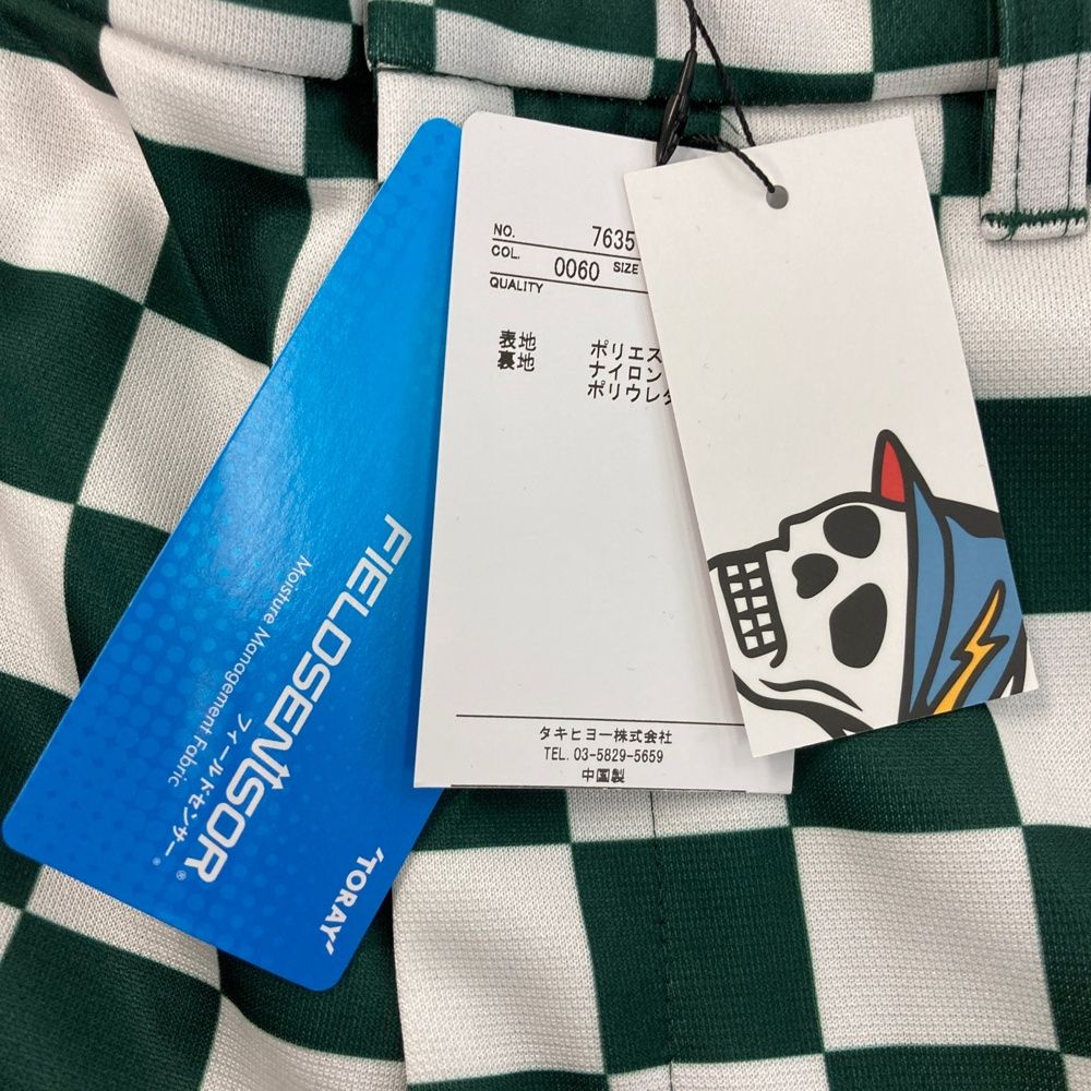 サイズ：XL DEVEREUX GOLF デヴァローゴルフ ハーフパンツ チェッカー