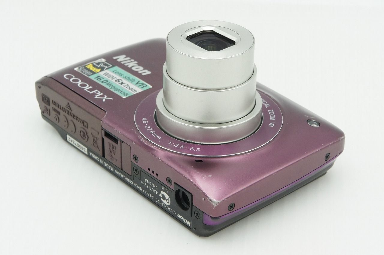 Nikon ニコン COOLPIX S4300 コンパクトデジタルカメラ パープル