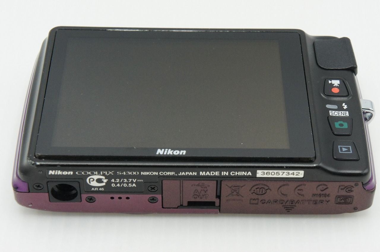 Nikon ニコン COOLPIX S4300 コンパクトデジタルカメラ パープル