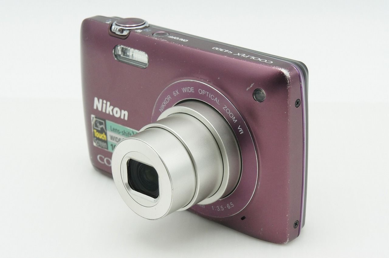 Nikon ニコン COOLPIX S4300 コンパクトデジタルカメラ パープル