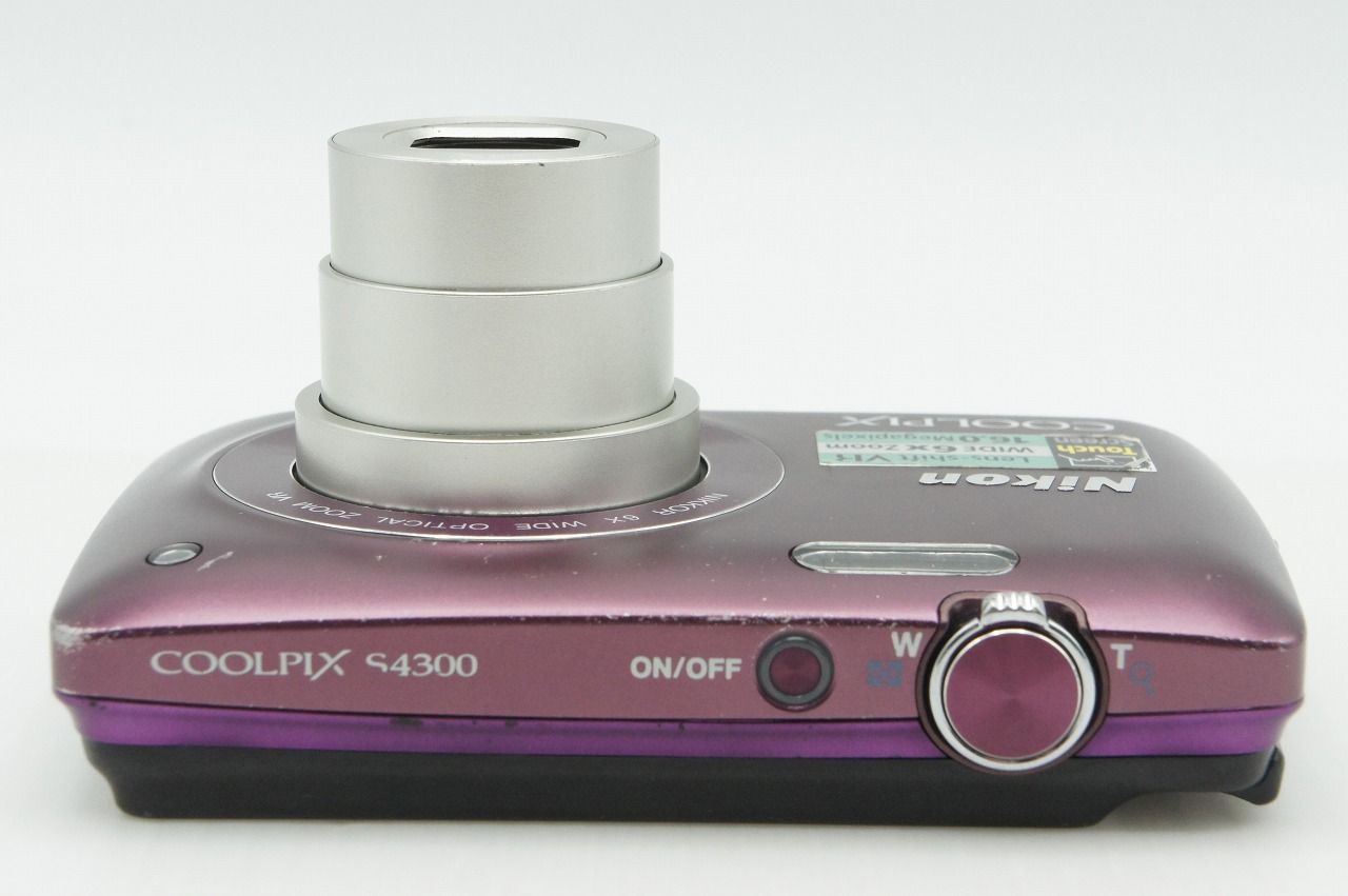 Nikon ニコン COOLPIX S4300 コンパクトデジタルカメラ パープル