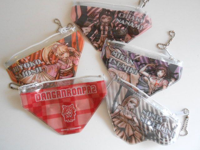 ♯Jxt01Ozダンガンロンパ2さよなら絶望学園パンツポーチ2全8種 【公式