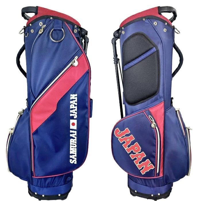  SJCB-6404 侍ジャパン スタンド式 キャディバッグ スタンドバッグ ゴルフバッグ 宅配便 送料高騰の為 北海道 沖縄 離島 への発送はできません ゴルフスクール ゴルフバッグ キャディバッグ ゴルフ