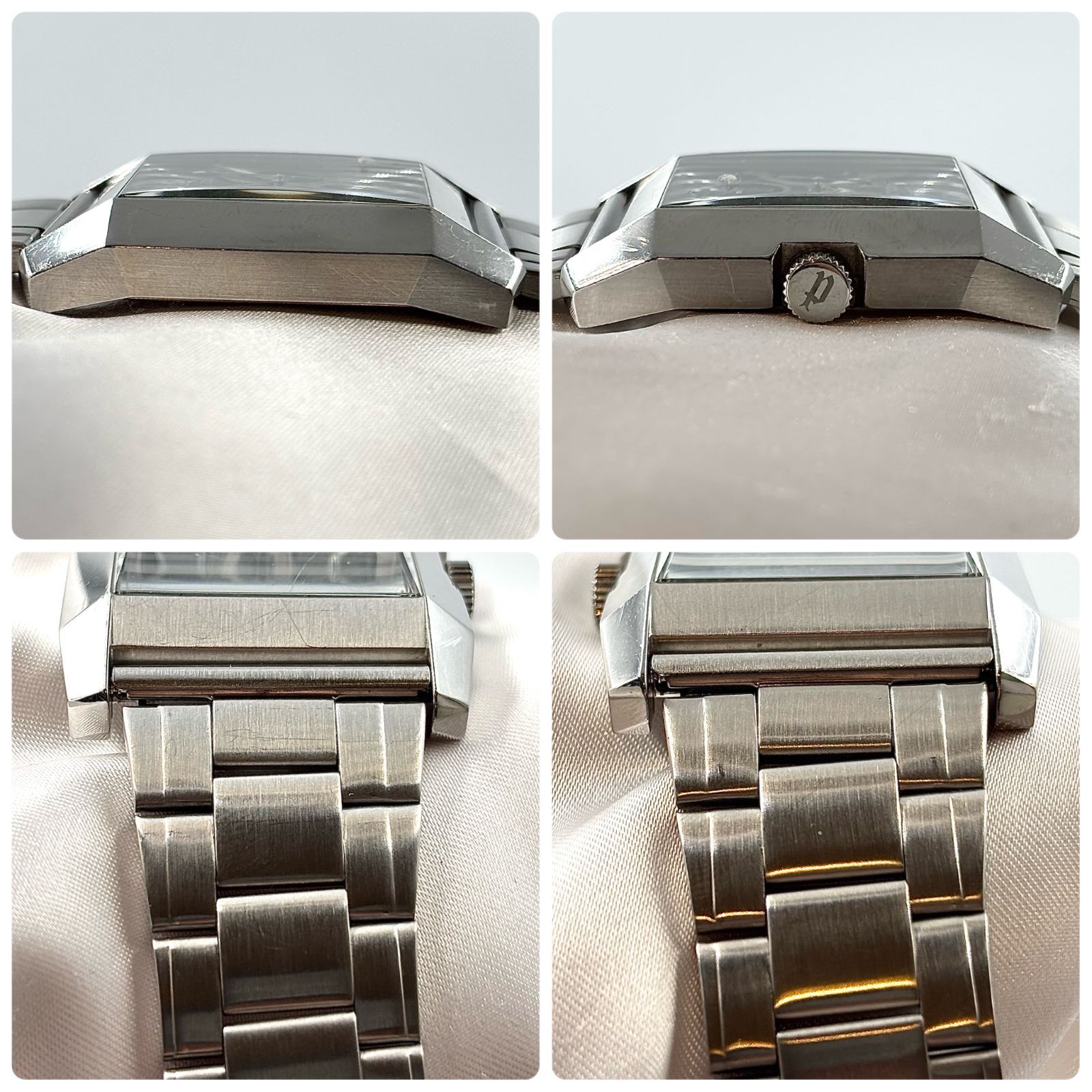 稼働品 Working item ポリス POLICE 腕時計 メンズ Men