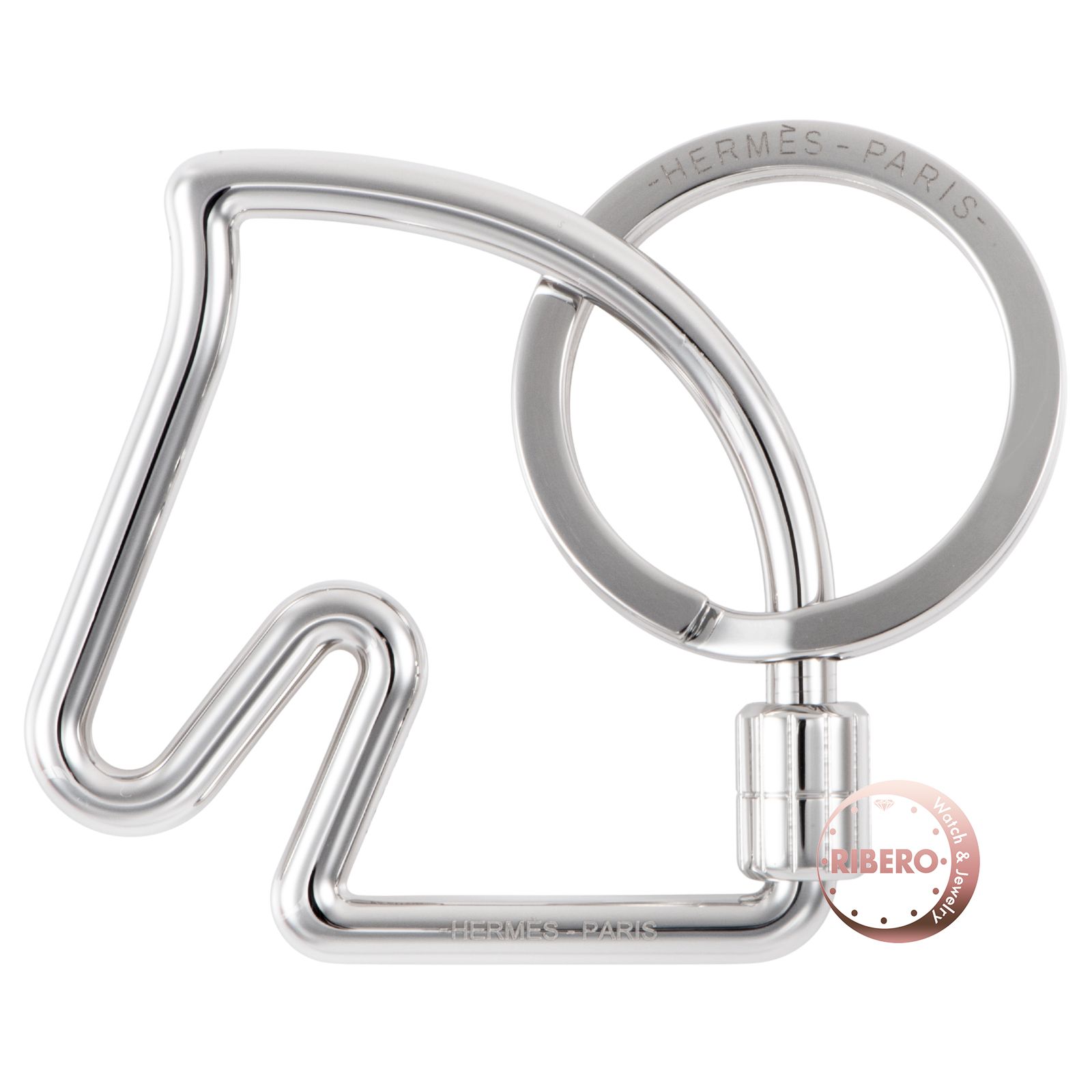 HERMES エルメス シュバル キーリング Porte-cles cheval キーホルダー