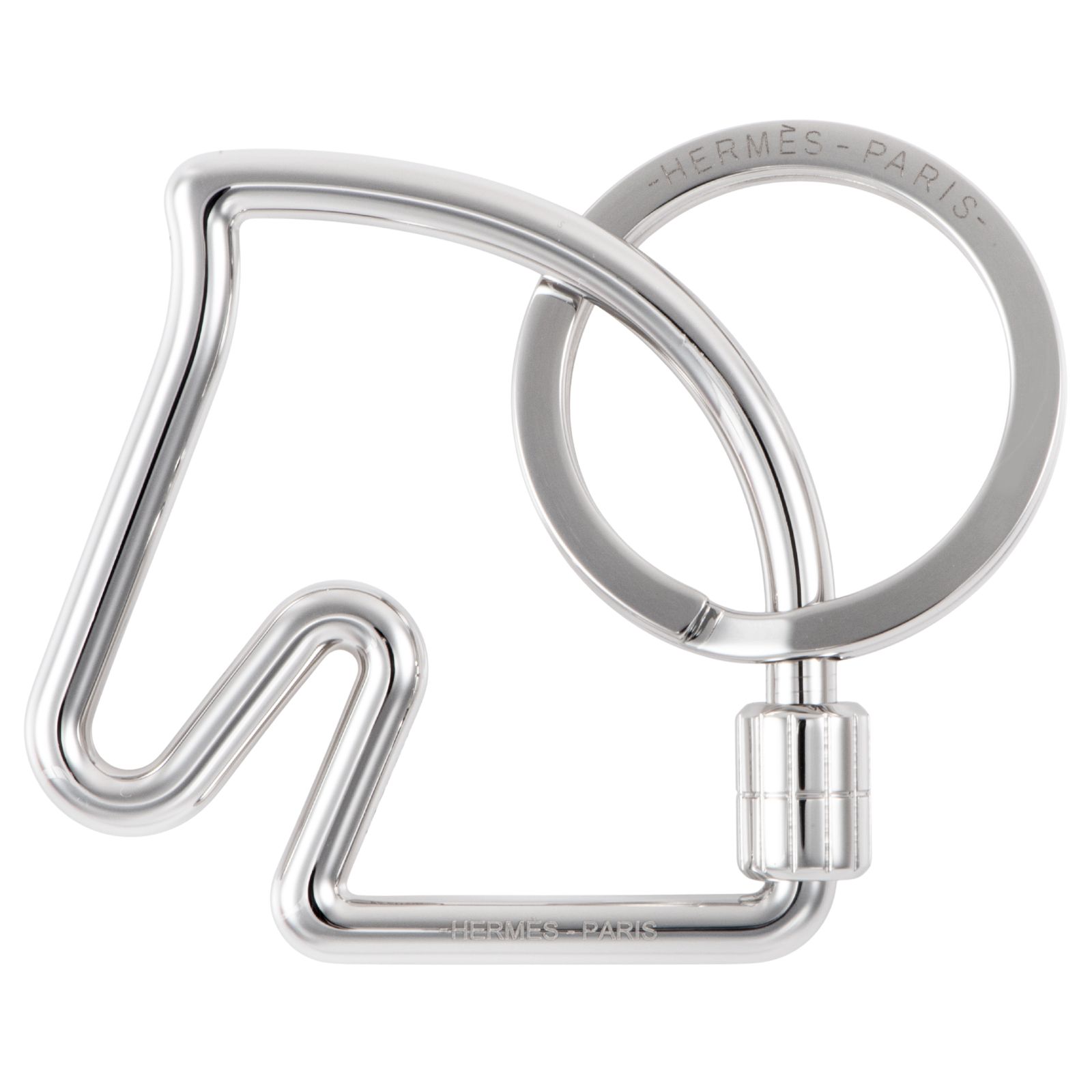 HERMES エルメス シュバル キーリング Porte-cles cheval キーホルダー