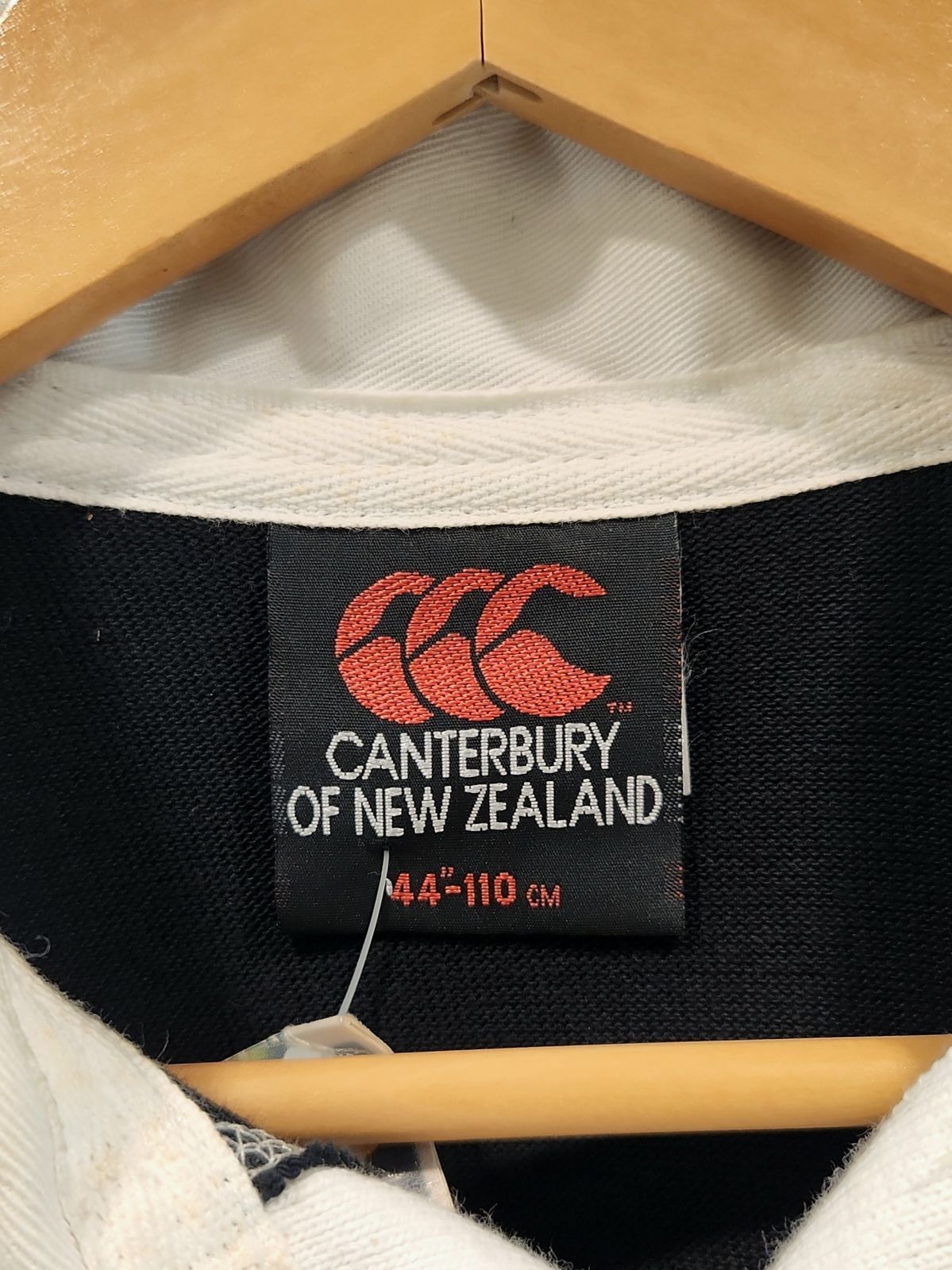 CANTERBURY カンタベリー ALL BLACKS オールブラックス ラガーシャツ