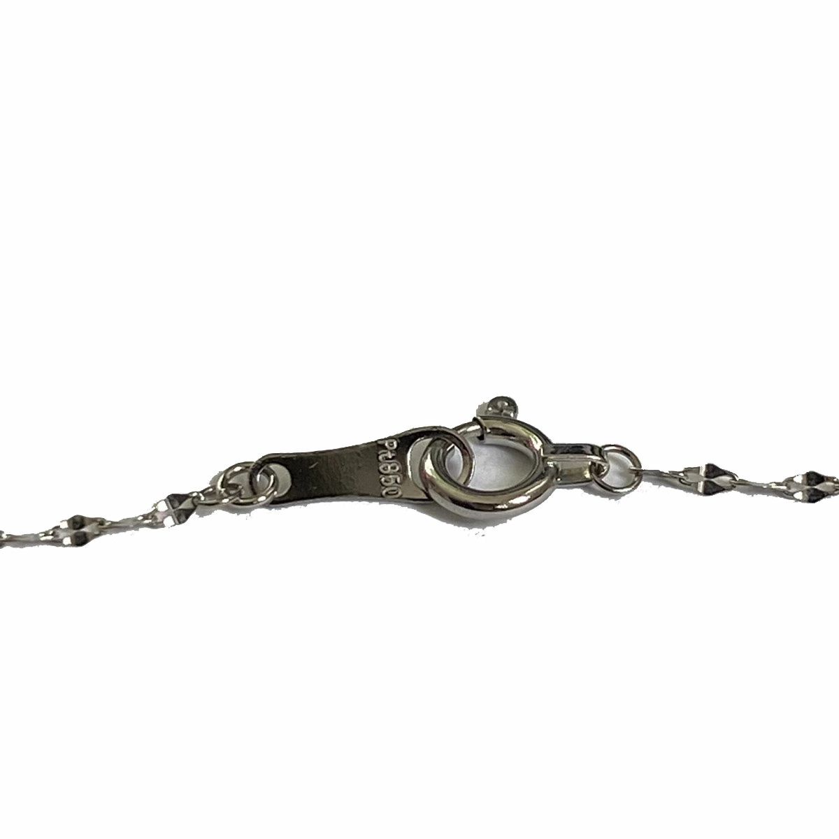 ネックレス Pt850 プラチナ850 ペタル チェーン ネックレス レディース