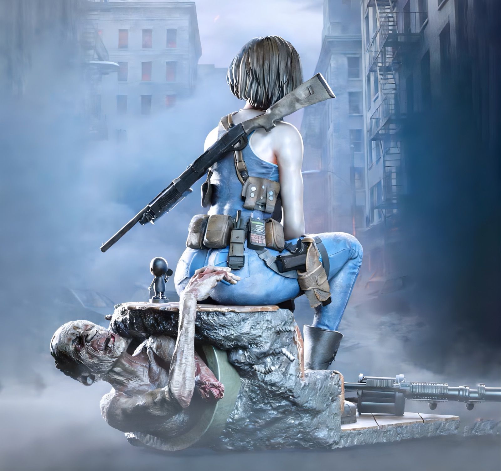 1/8 ガレージキット フィギュア 未塗装 biohazard ジル・バレンタイン