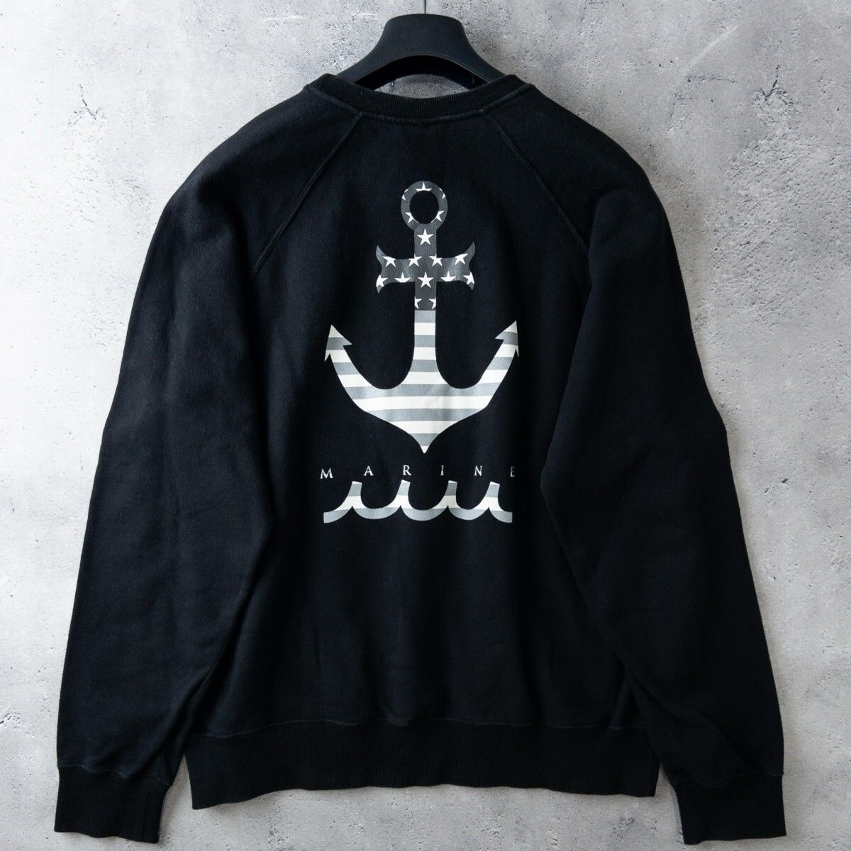 muta MARINE ムータ マリン コットン 長袖 スウェット トレーナー