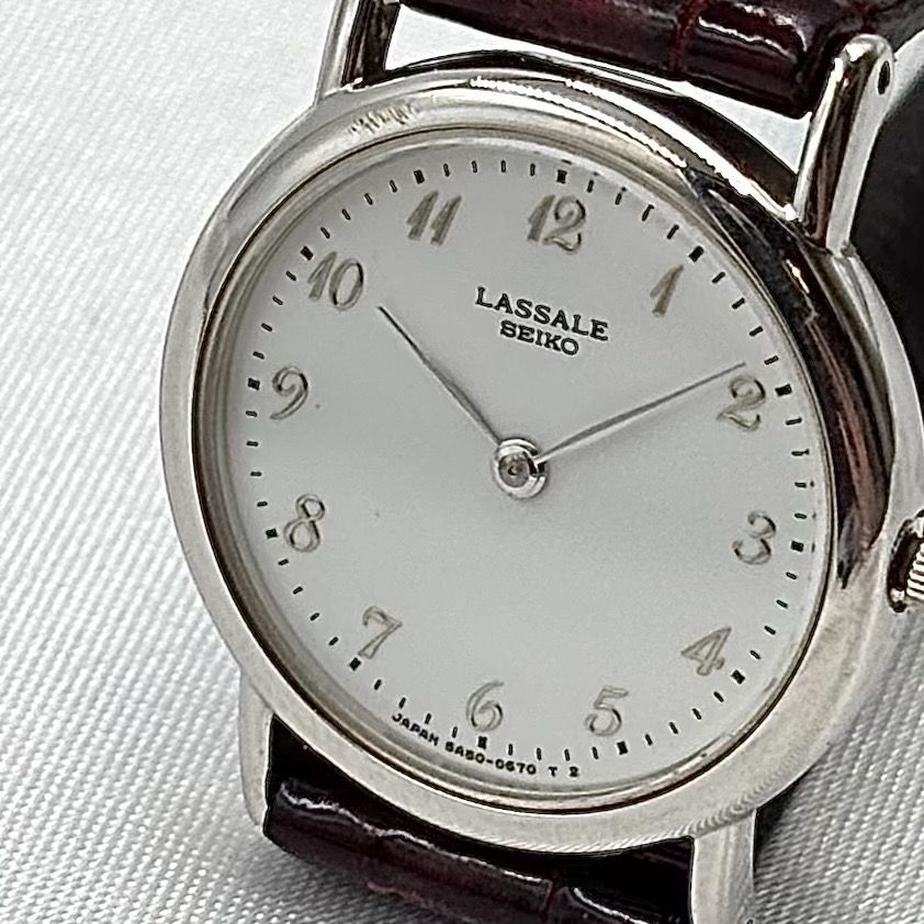稼働品 Working item セイコー ラサール SEIKO LASSALE 腕時計 メンズ
