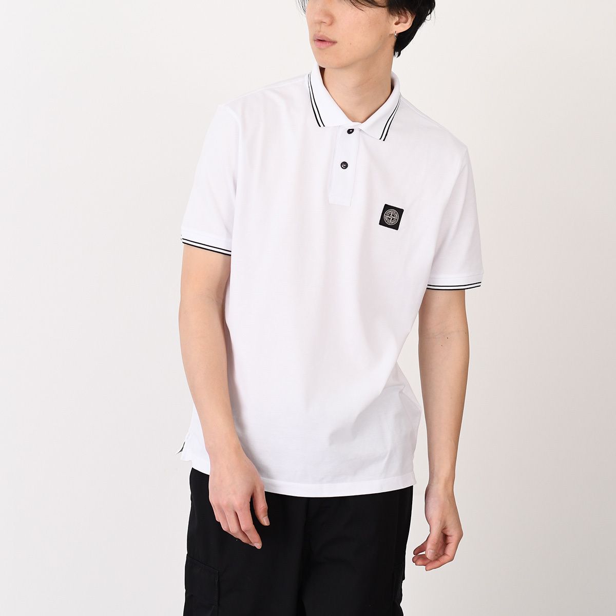専用 ストーンアイランド STONE ISLAND SLIM FITポロシャツ STONE