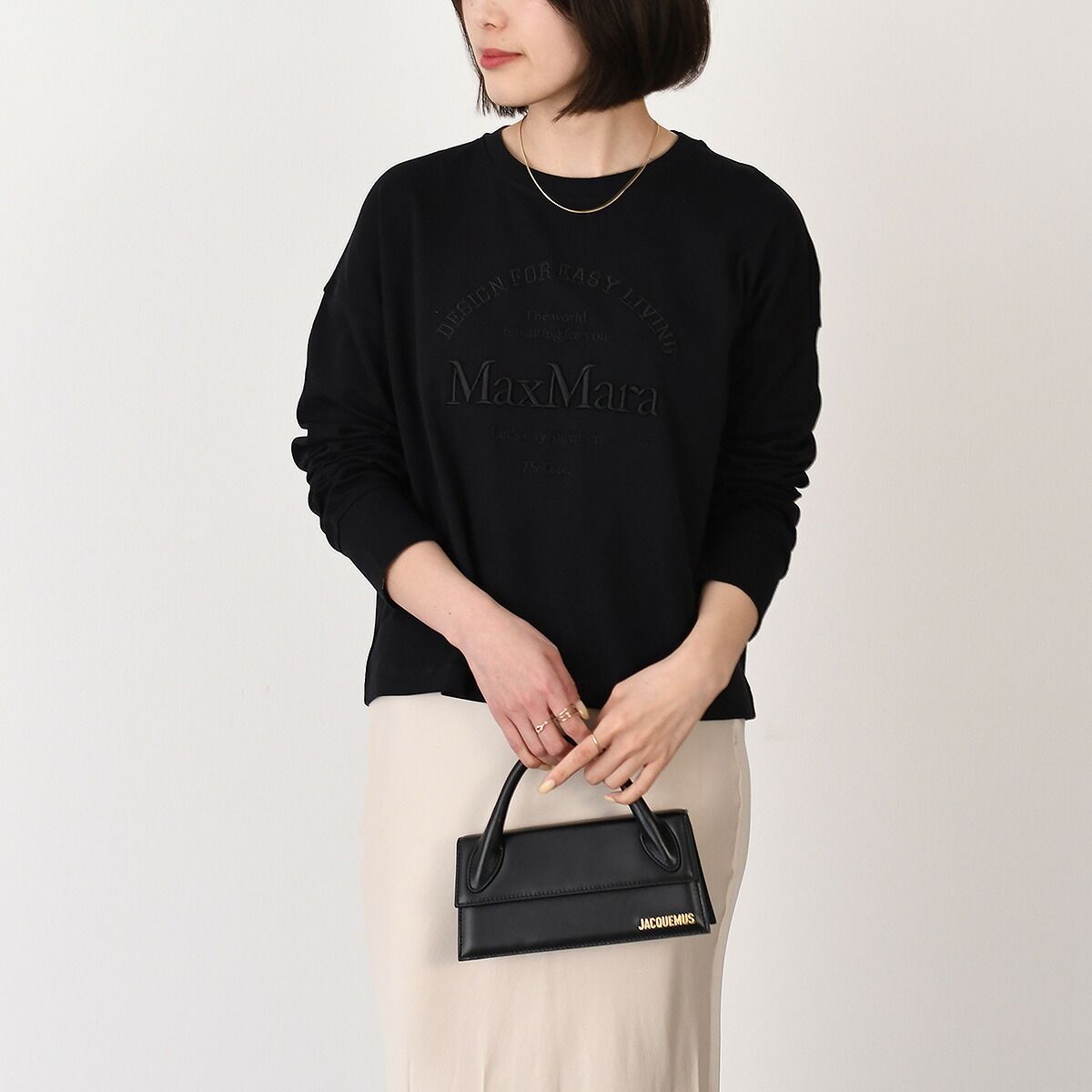 S Max Mara エス マックスマーラ Tシャツ RUGIADA コットン ジャージー
