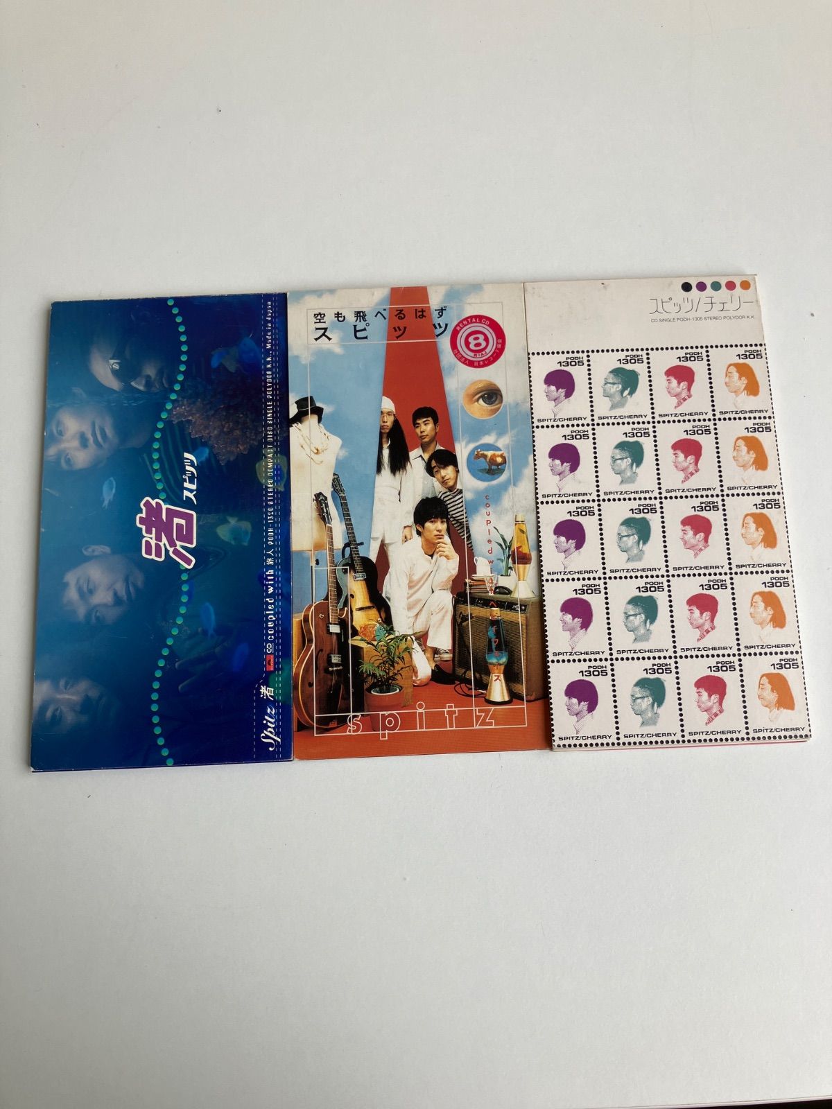 8cmCD 3枚セット スピッツ チェリー、空も飛べるはず、渚 - メルカリ