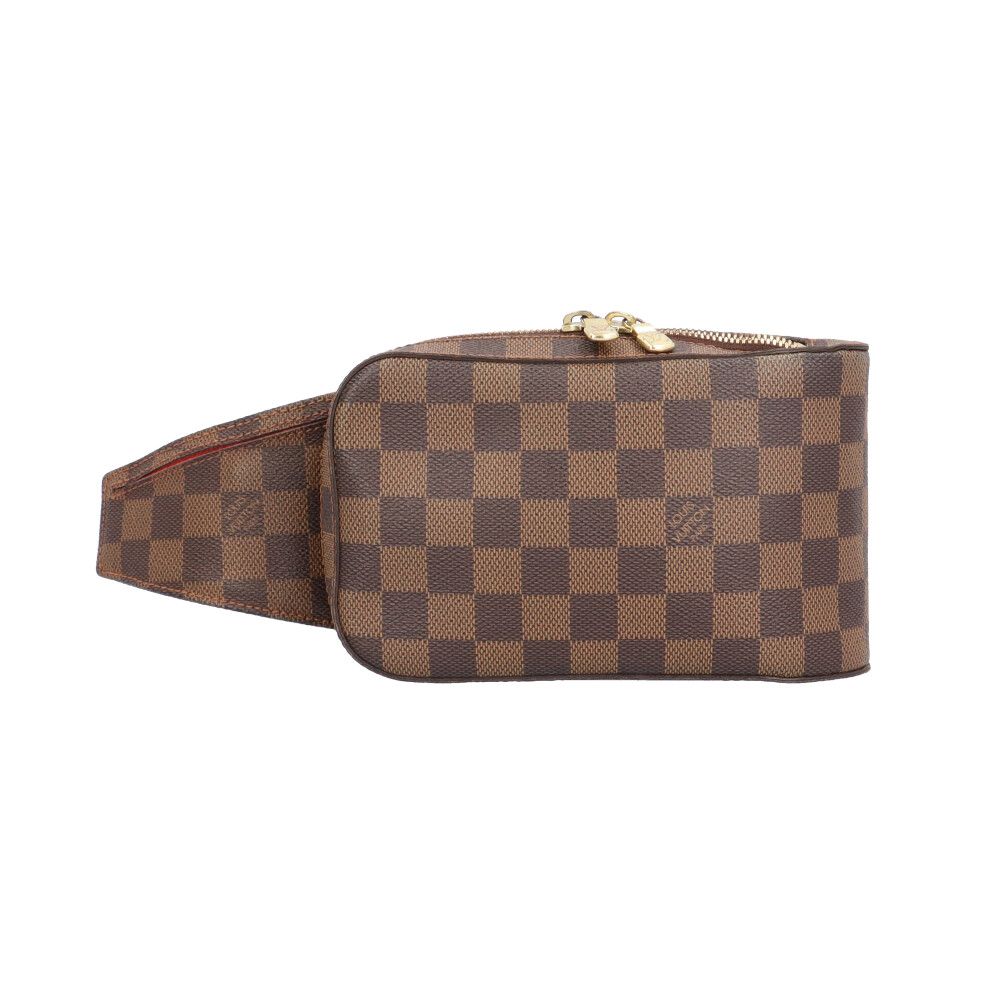 ルイヴィトン ジェロニモス ダミエ ボディバッグ ダミエキャンバス N51994 ブラウン メンズ LOUIS VUITTON 中古 ルイヴィトン ルイ ヴィトン