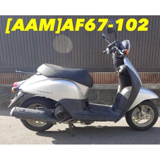 [AAM 32461]@ホンダ HONDA トゥデイ AF67-102 エンジン本体 AF67E ジャンク品