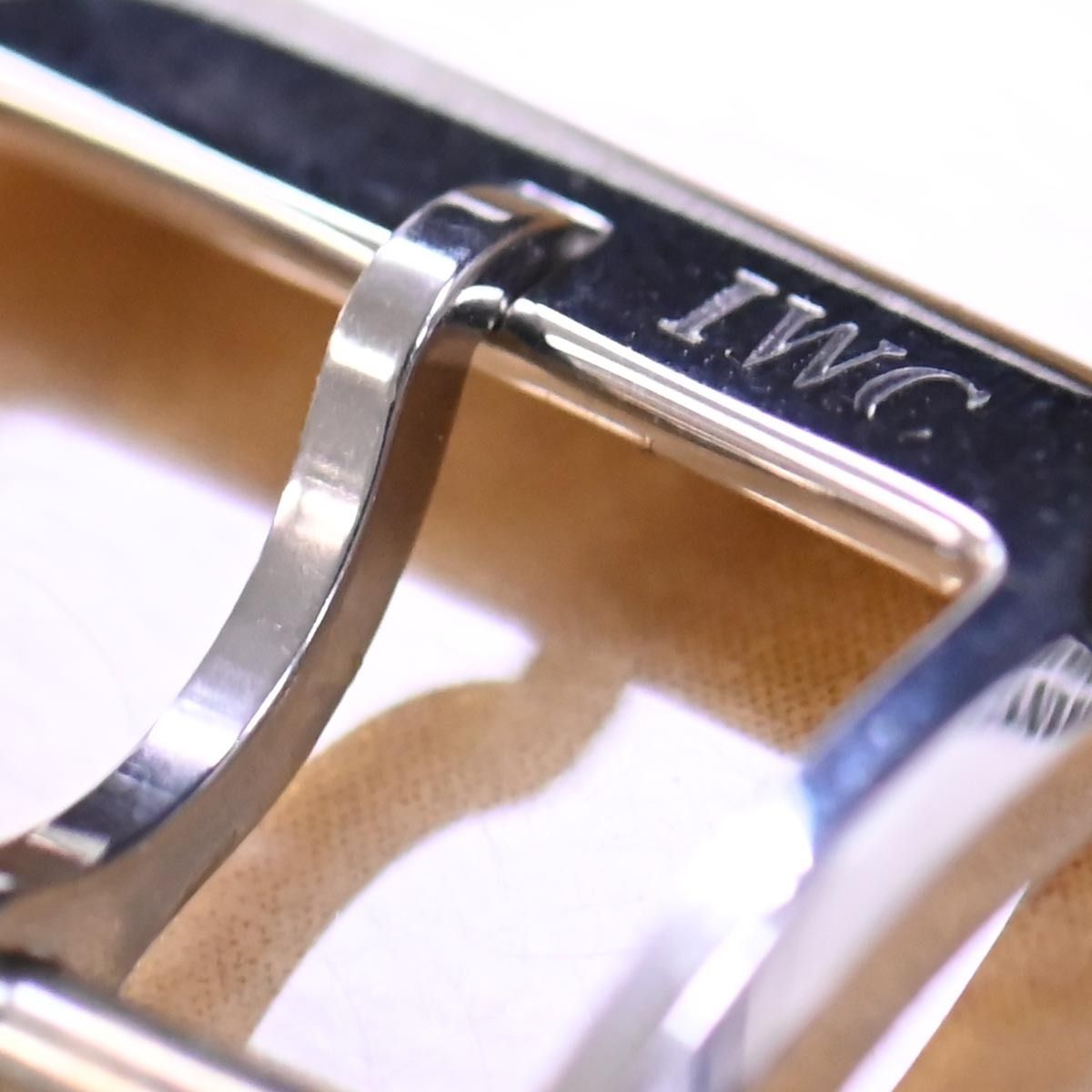 本物 極上品 IWC 極希少 PT950 プラチナ無垢 腕時計用 純正尾錠 16mm幅 