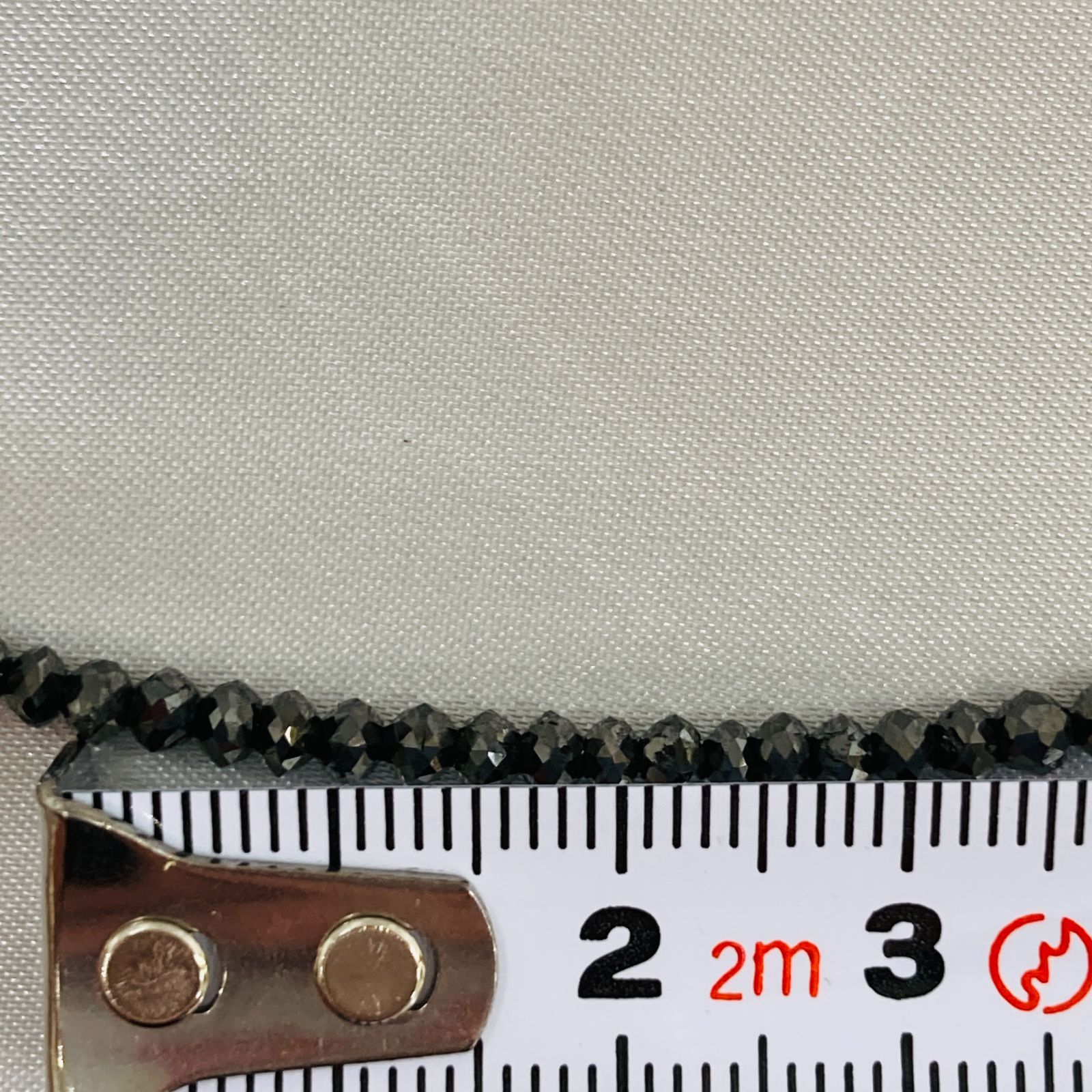 A【ブラックダイヤモンド】K14WG 30.65カラット ネックレス 品質証明書