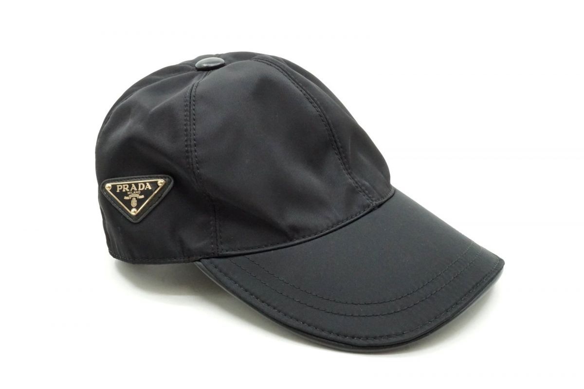 プラダ M Re-Nylon リナイロン ベースボールキャップ 三角ロゴプレート