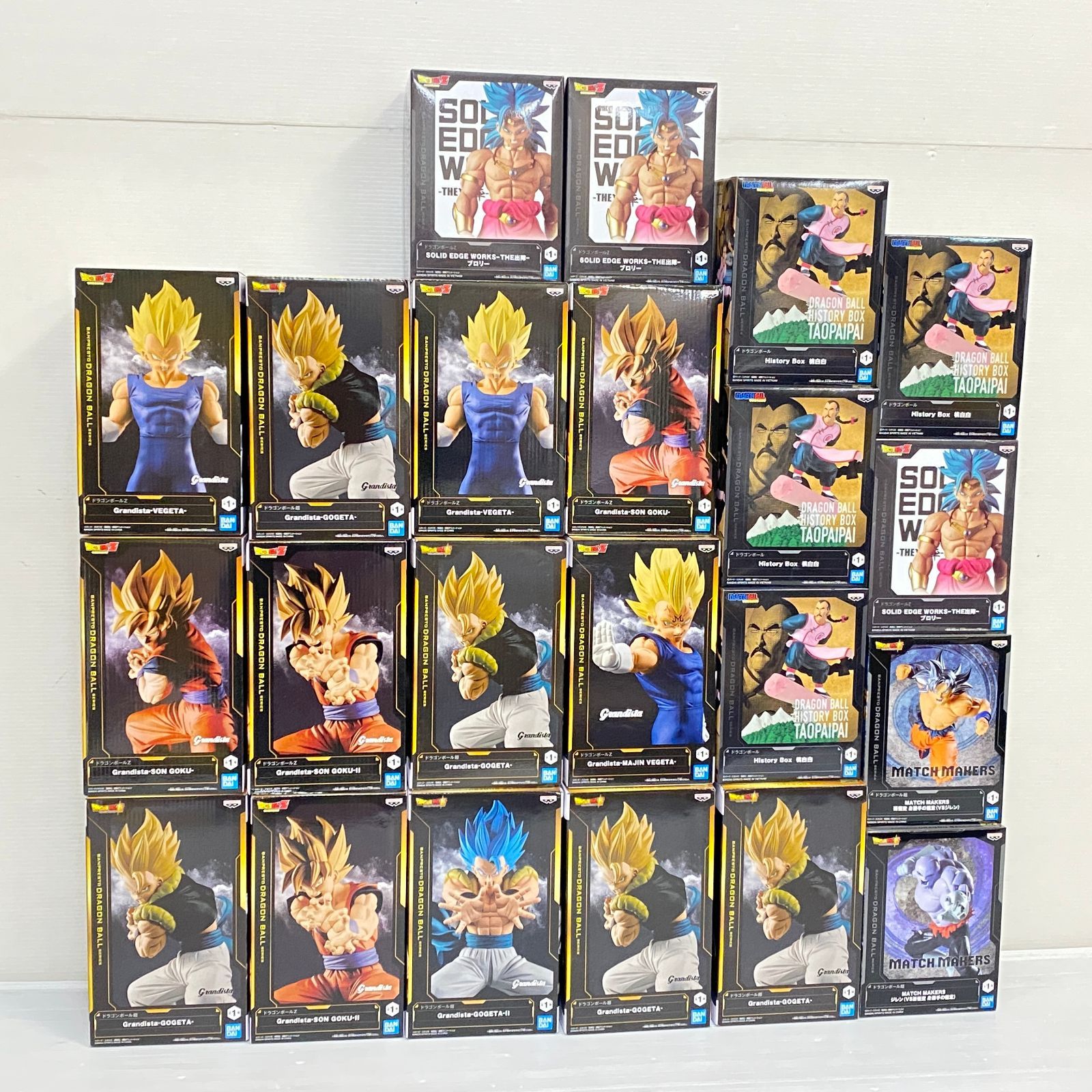 △ドラゴンボール フィギュア まとめ 孫悟空 ベジータ 他 ※箱ダメージ
