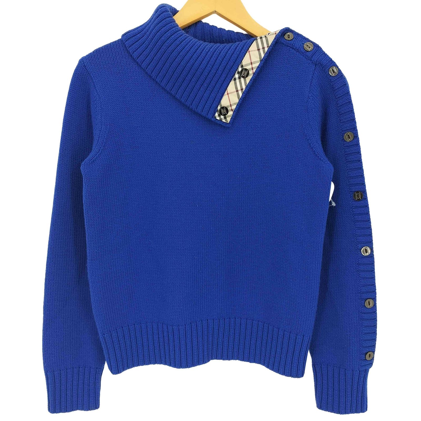 バーバリーロンドン BURBERRY LONDON ハイネック アームボタン ノバ