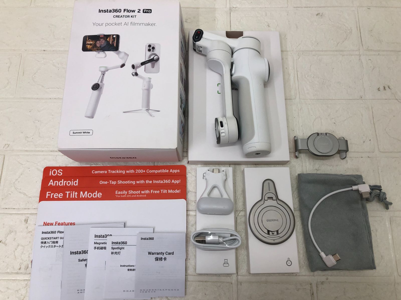 Insta360 インスタ360 Flow 2 Pro クリエイターキット - メルカリ