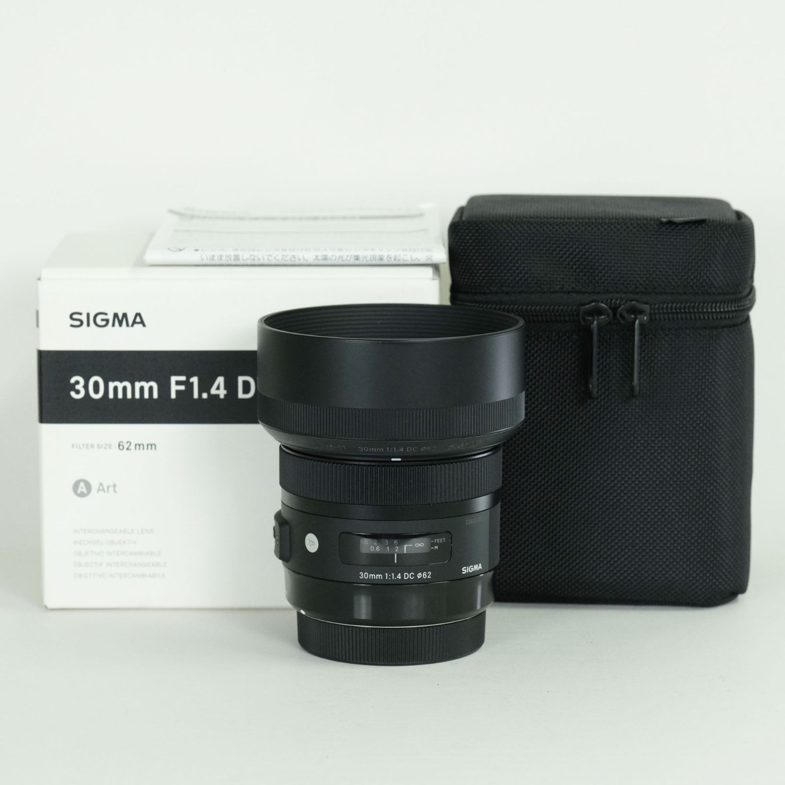美品Art 30mm F1.4 DC HSM Canon用 シグマ