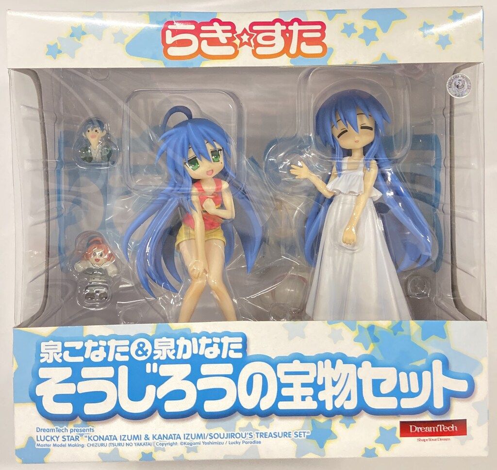 wave Dream Tech 泉こなたu0026泉かなた そうじろうの宝物セット らき☆
