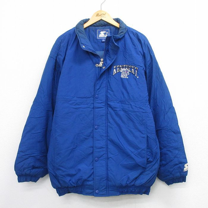 XL/古着 スターター STARTER 長袖 ナイロン ジャケット メンズ 00年代