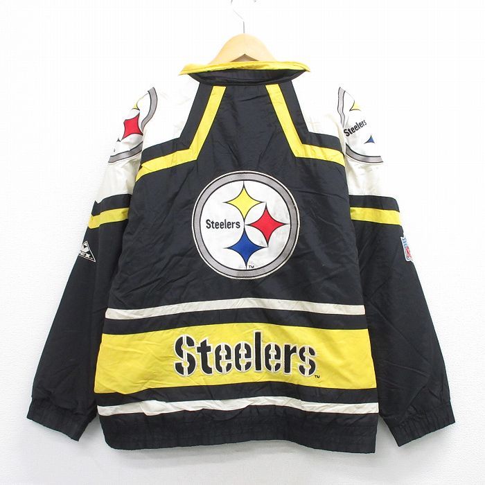 XL/古着 長袖 ナイロン ジャケット メンズ 90年代 90s NFL