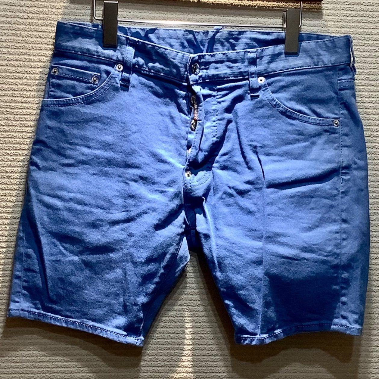 ディースクエアード DSQUARED2 デニム ハーフパンツ ショートパンツ 青 