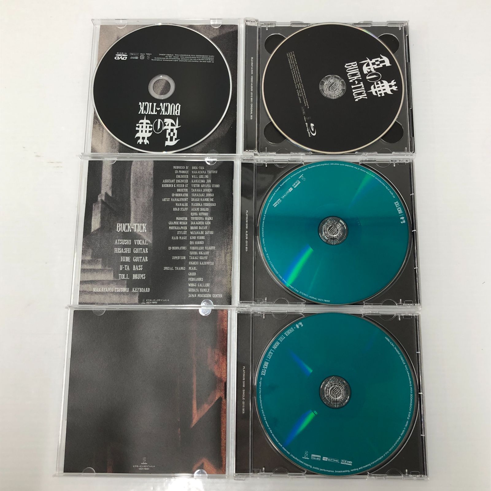 BUCK-TICK 惡の華ーCompleteworks- 完全生産限定盤 5枚組ボックス /y