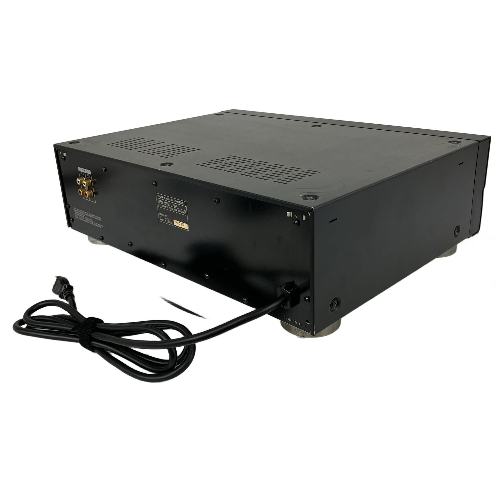 SONY TC-K222ESJ カセットデッキ ソニー 音響機材 オーディオ ジャンク