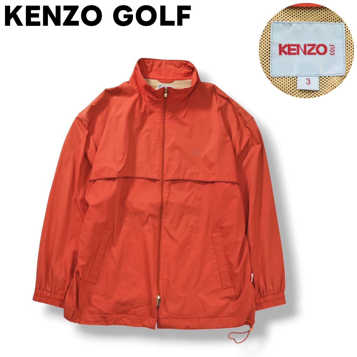 90s ヴィンテージ ケンゾー ゴルフ KENZO GOLF スタンドカラー