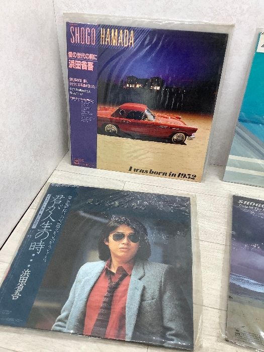 U18 LPレコード 浜田省吾 バラードセレクション プロミストランド など