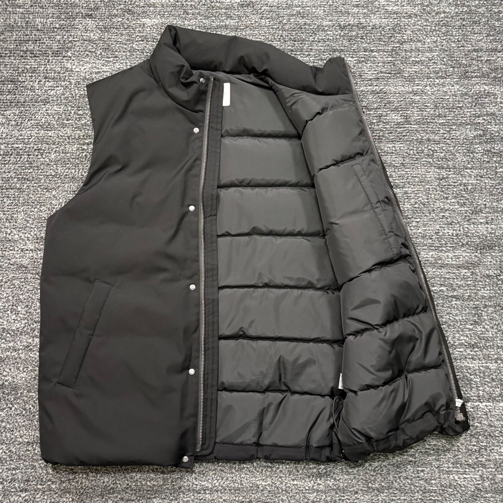 極美品 A DAY IN THE LIFE UNITED ARROWS ダウンベスト ブラック M 