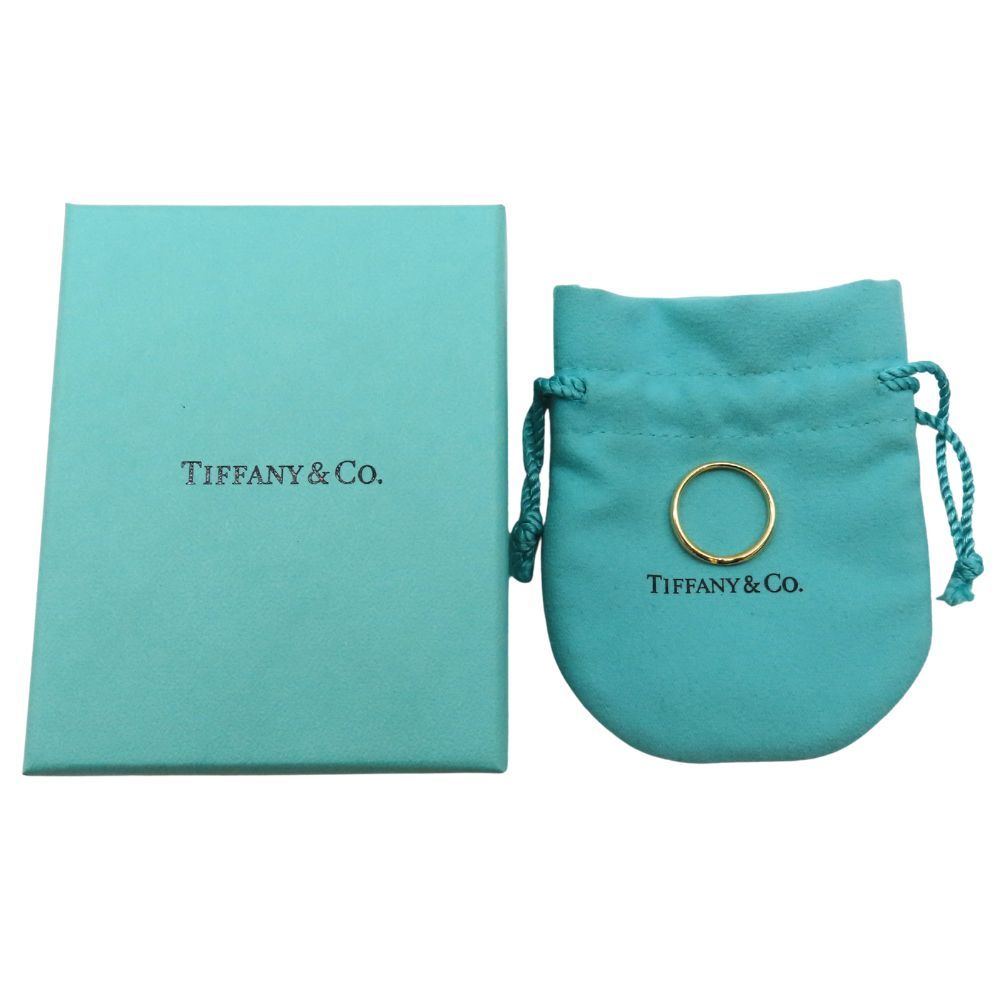 中古】TIFFANY&Co. ティファニー ハーモニー リング 750 約2.79g 約14