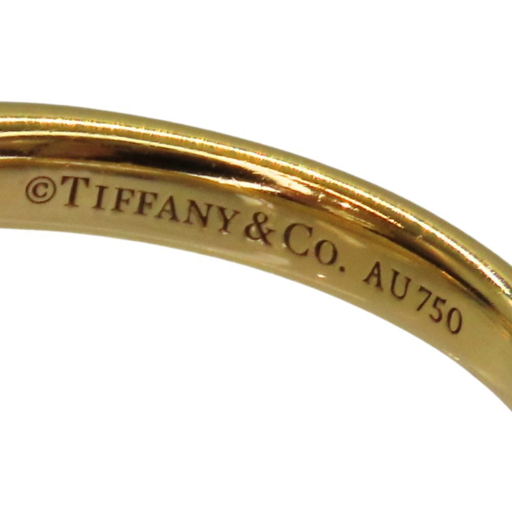 中古】TIFFANY&Co. ティファニー ハーモニー リング 750 約2.79g 約14