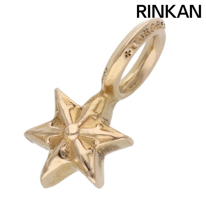 クロムハーツ 22K STACK STAR V2/スタースタックチャーム ゴールド