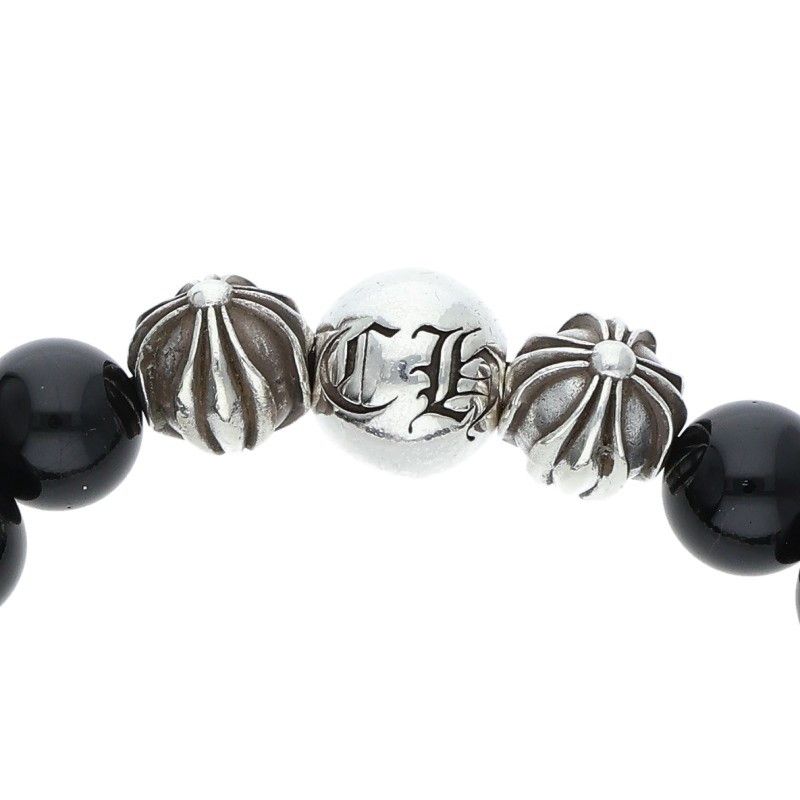 クロムハーツ 10mm BEAD/10mmビーズブレス BEAD10mmブラックトルマリン