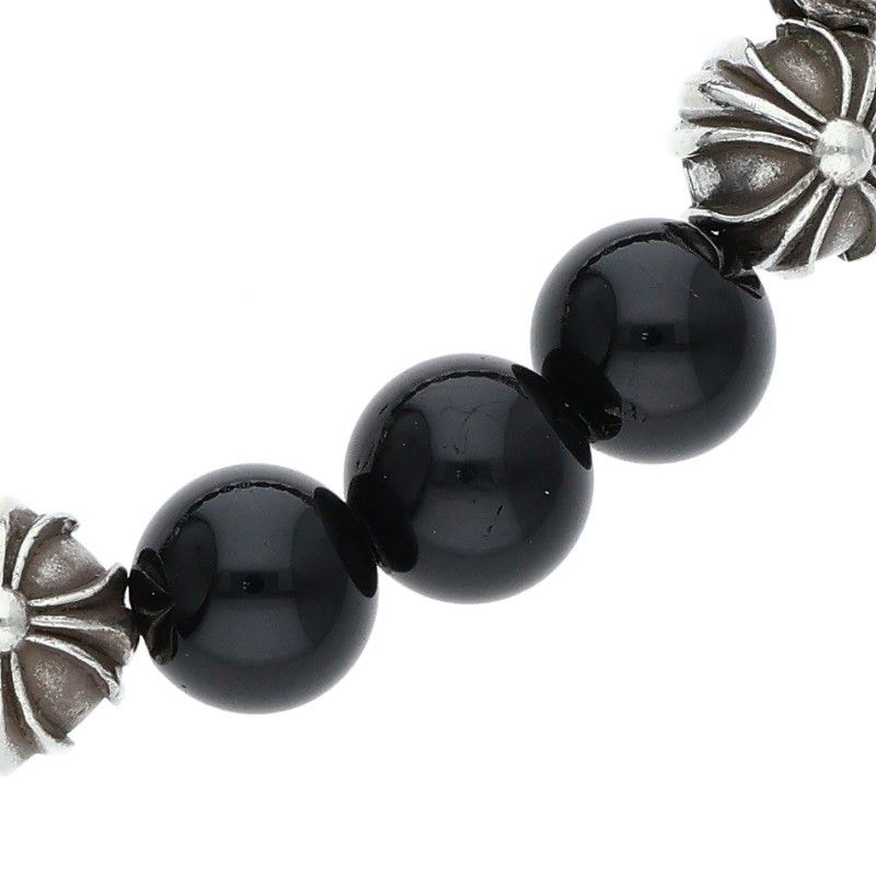 クロムハーツ 10mm BEAD/10mmビーズブレス BEAD10mmブラックトルマリン