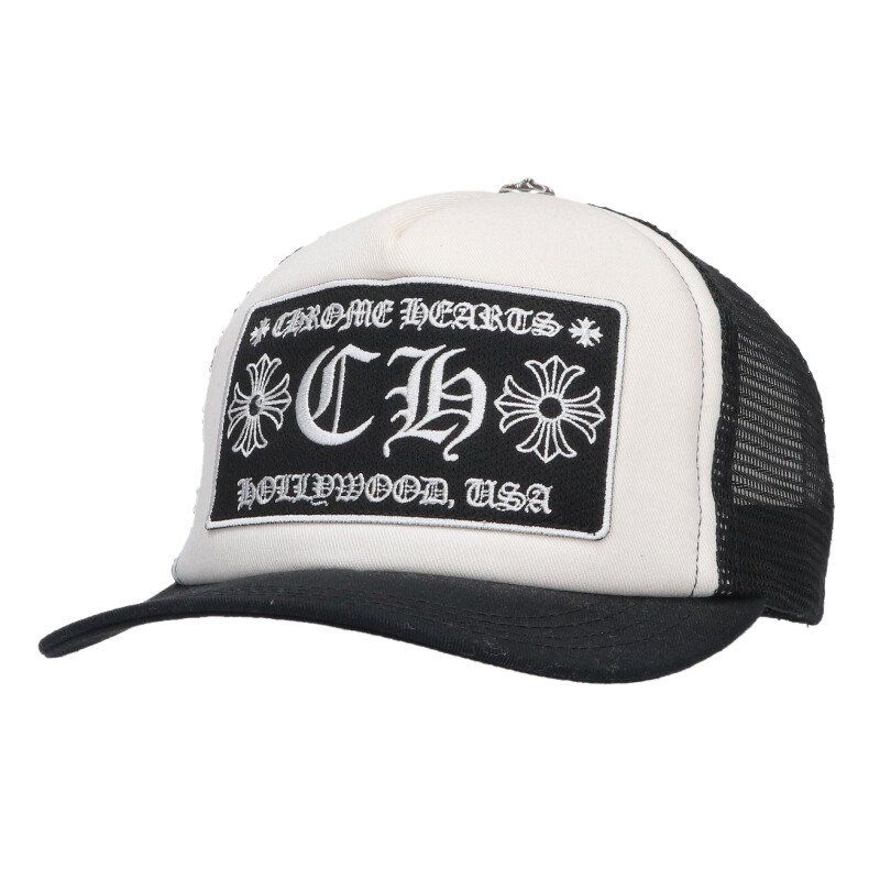 クロムハーツ TRUCKER CAP/トラッカーキャップ CHパッチクロスボール付