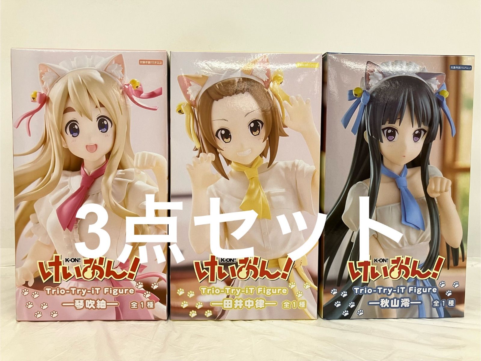 けいおん まとめ売りセット 琴吹紬&秋山澪 他 フィギュア けいおん 