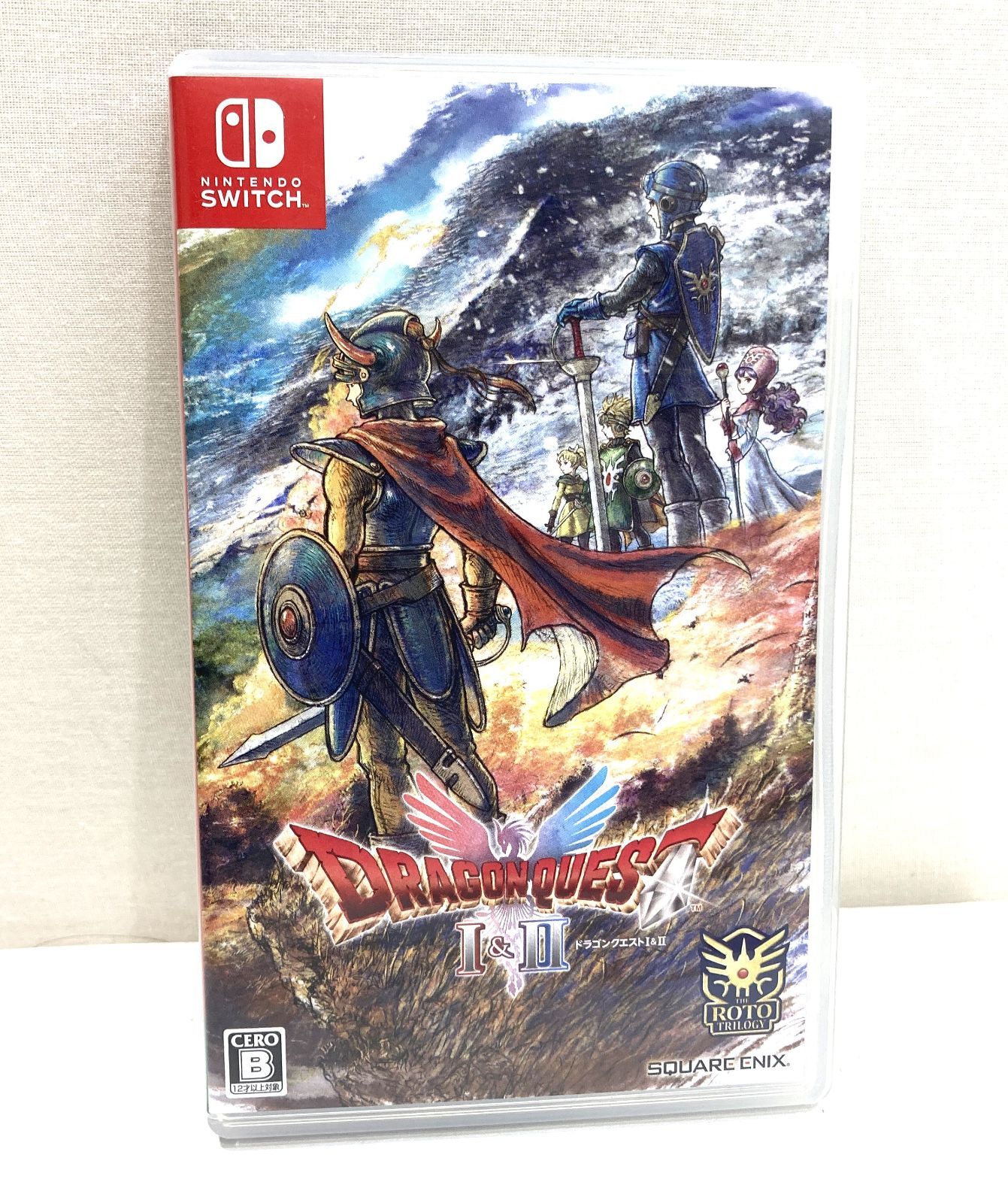 高松31-0103] Switch ドラゴンクエストⅠ＆Ⅱ☆動作確認済☆[中古/ゆう