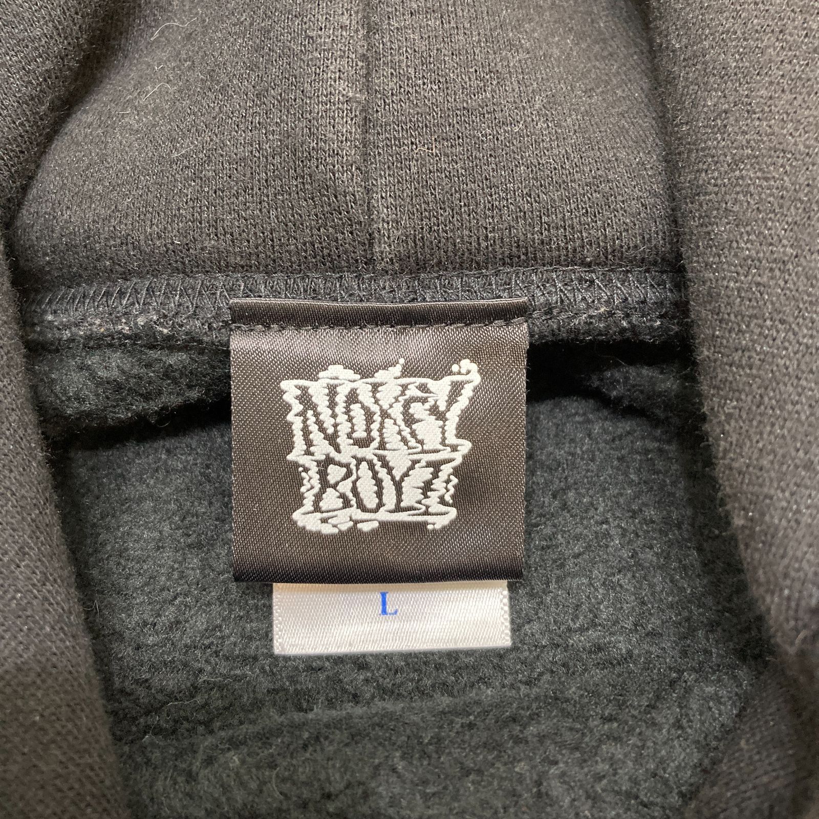 NOKEY BOYZ ノーキーボーイズ パーカー 5618-99 33467H-UV Lサイズ 黒