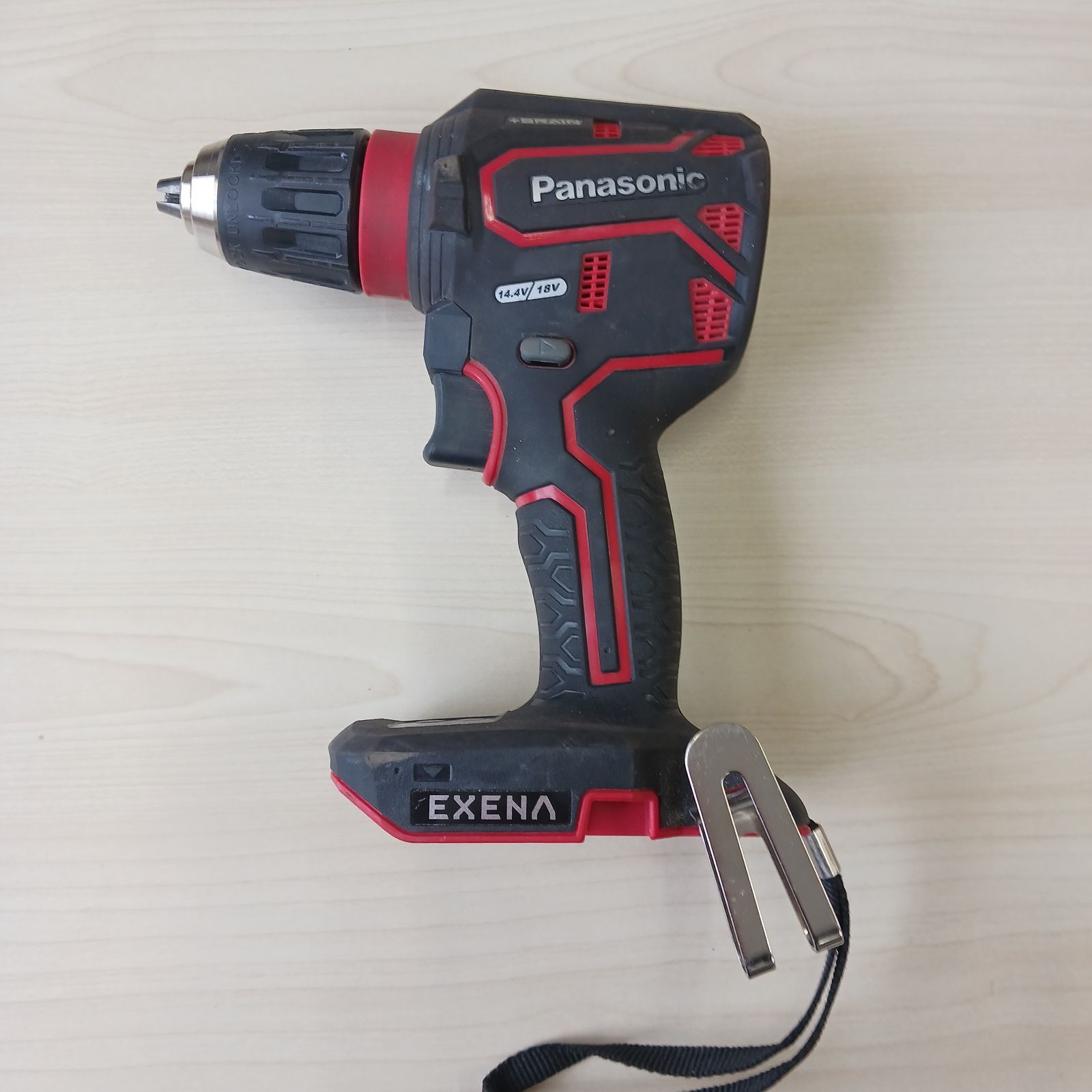 Panasonic 充電ドリルドライバー EZ1DD1J18D-R【電池パック・ケース付 