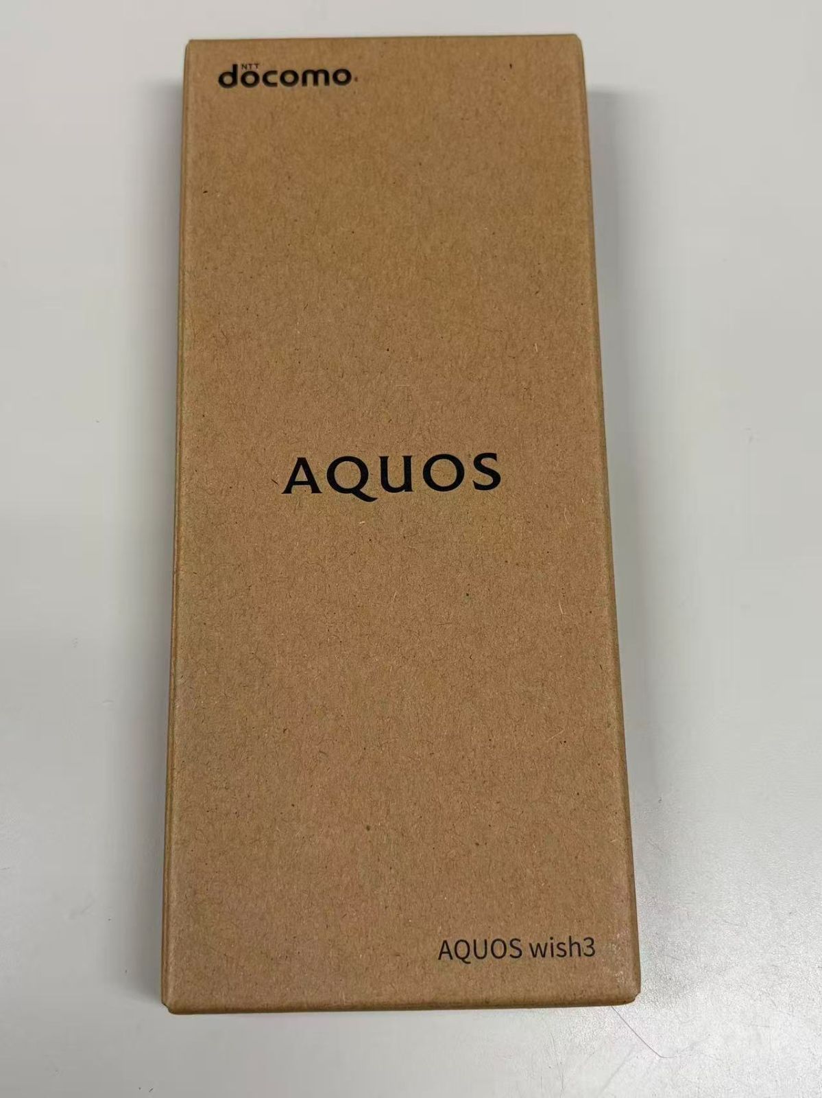 新品未使用品 docomo SIMフリー AQUOS wish3 SH-53D　ブラック